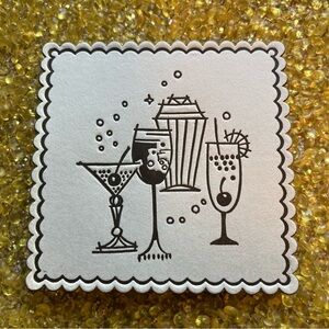 1960s paper coasters